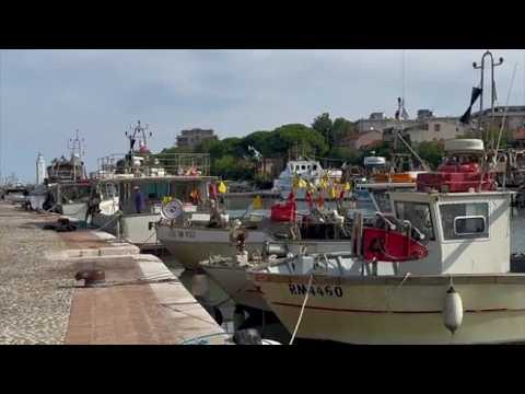 Video Il video delle «piccole barche» da pesca ferme al porto di Rimini: «Non c'è più nulla da prendere...