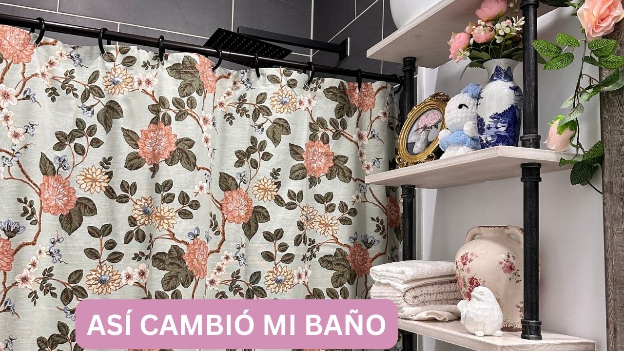 BAÑO COTTAGE ENCANTADOR🌸 DECORACIÓN DE PRIMAVERA🌸 SYTLE COTTAGE🌸#soniaceli #soniacelidecoracion