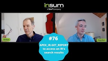 APEX Instant Tips #76: APEX_IR.GET_REPORT to access an IR