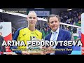 Arina fedorovtseva 8 ace mvp imoco volley conegliano vs fenerbahce opet cev champion league 2023