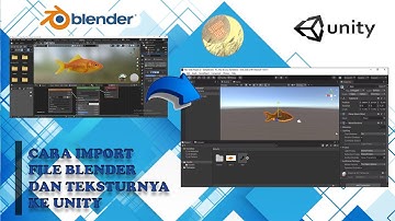 Tutorial import object blender ke unity dengan tekstur