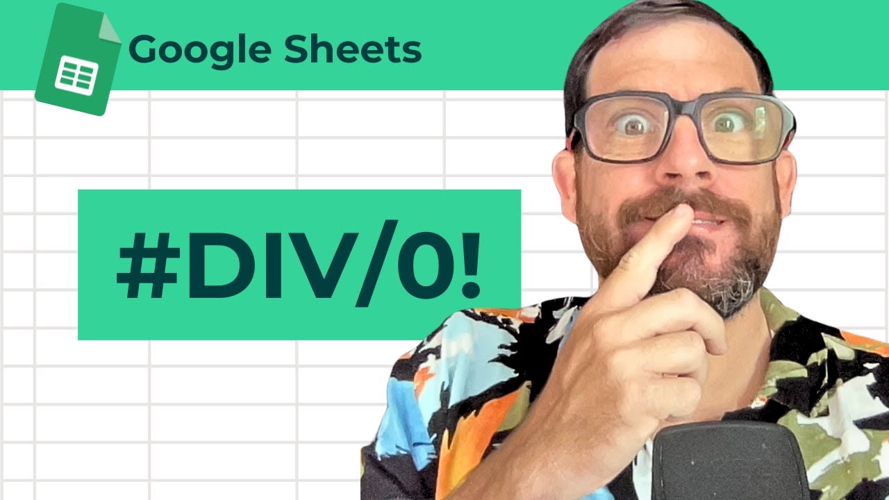 How do I hide #DIV/0 error? - YouTube