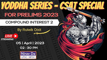 UPSC - CAST  YODDHA SERIES   |  L24  |   Rutwik Dixit Sir