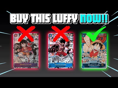 Rarer Than a Manga, But HALF the Price?! Buy These Luffy Cards NOW