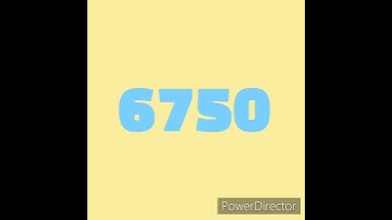 Challenge countdown from 6750