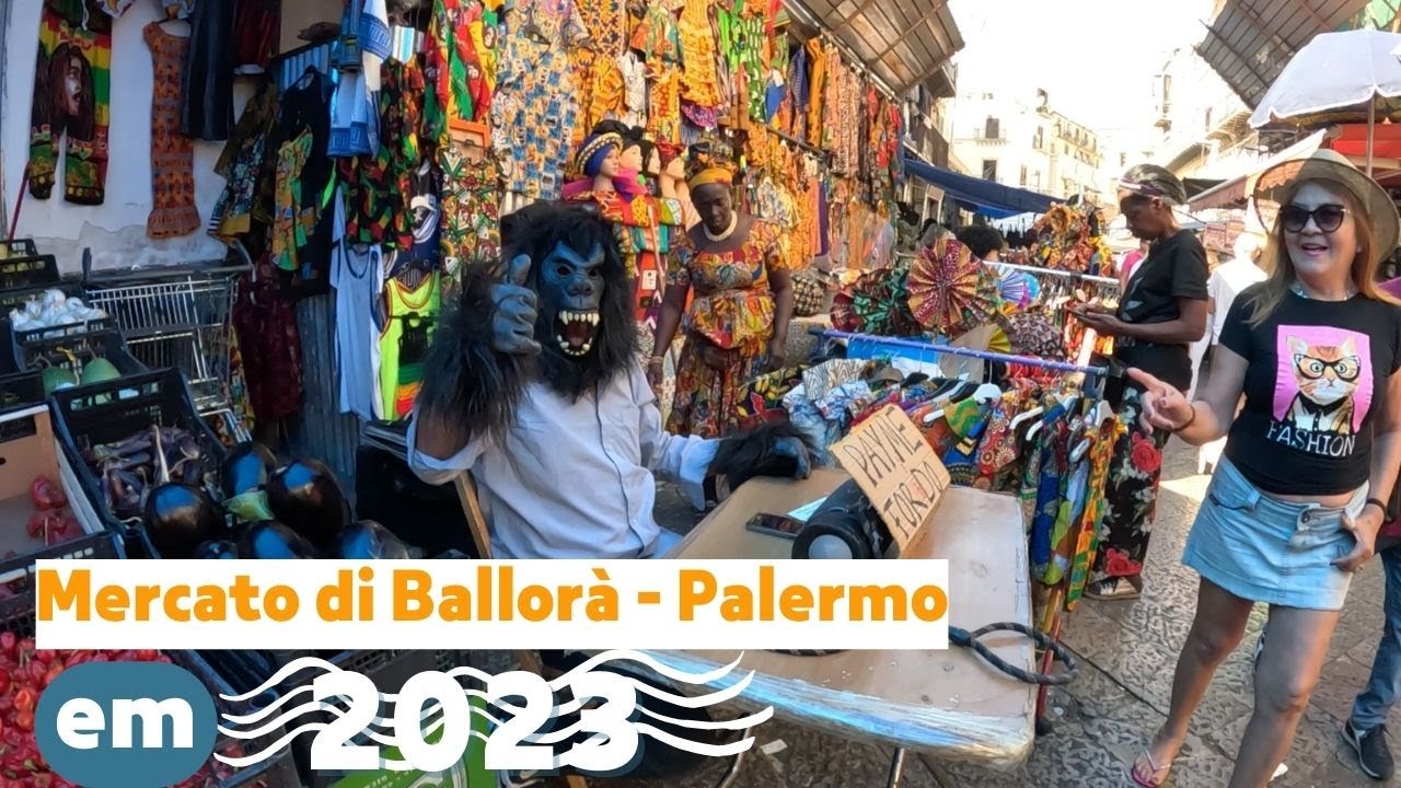 Conhecendo o Mercato Di Ballarò - Palermo Italia - YouTube