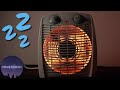Sleep in minutes  with deeply relaxing fan heater sound  dark screen