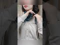 “Rate this look from 1-10 💖#scarfstyle #1million #shorts  #outfitideas #koreanstyle#shortvideo