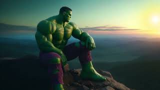 The Hulk Contemplating Life | Relaxing Ambient Video