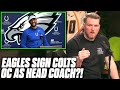 Pat McAfee Reacts To Eagles Signing Colts OC Nick Sirianni As Head Coach