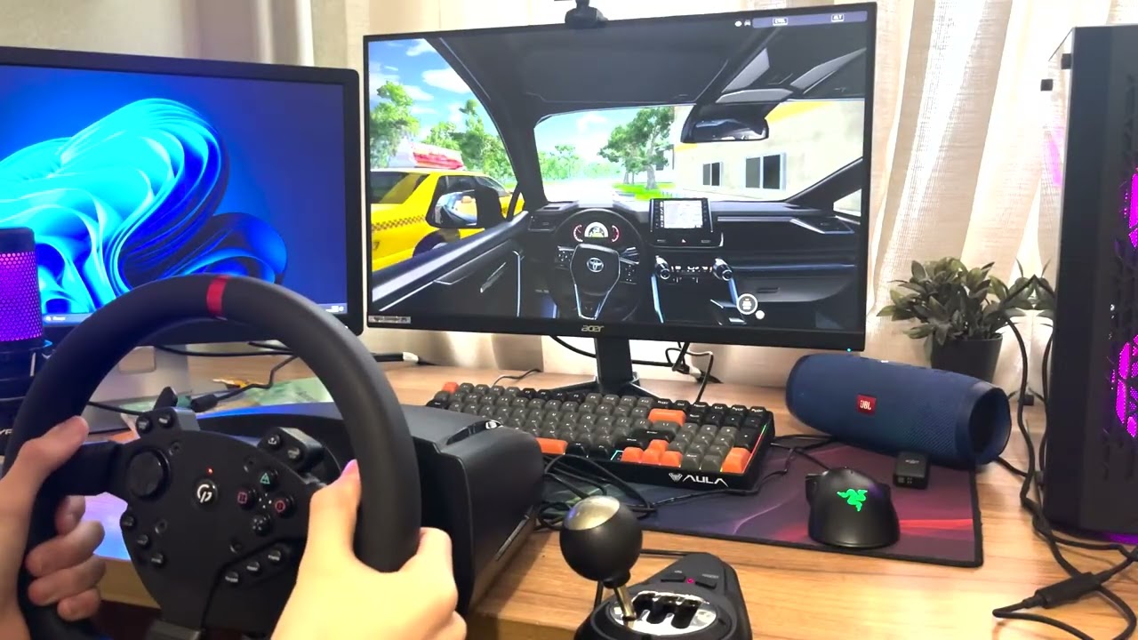 TOYOTA RAV4 with a Steering Wheel | BeamNG.drive