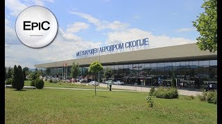 Skopje International Airport - Macedonia (HD)