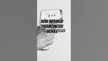 How infrared thermometer works! #science #educational