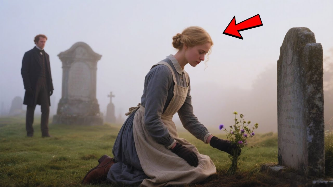 El Duque Vio A La Criada Llevar Flores A La Tumba De La Duquesa… Y Aquel Gesto Lo Cambió Todo