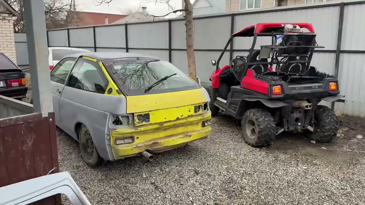 21123 после покраски в матовый цвет , вроде обычная 21123 но что-то в ней есть !!!