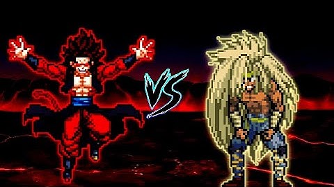 Xeno Vegito SSJ4 V3 OP VS Yusuke V2 OP in Jump Force Mugen