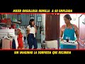 MUJER ORGULLOSA HUMILLA A SU EMPLEADA DOMESTICA Y MIRA LO QUE LE PASO..