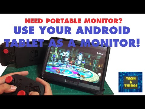Video: How To Use Your Tablet As A Monitor