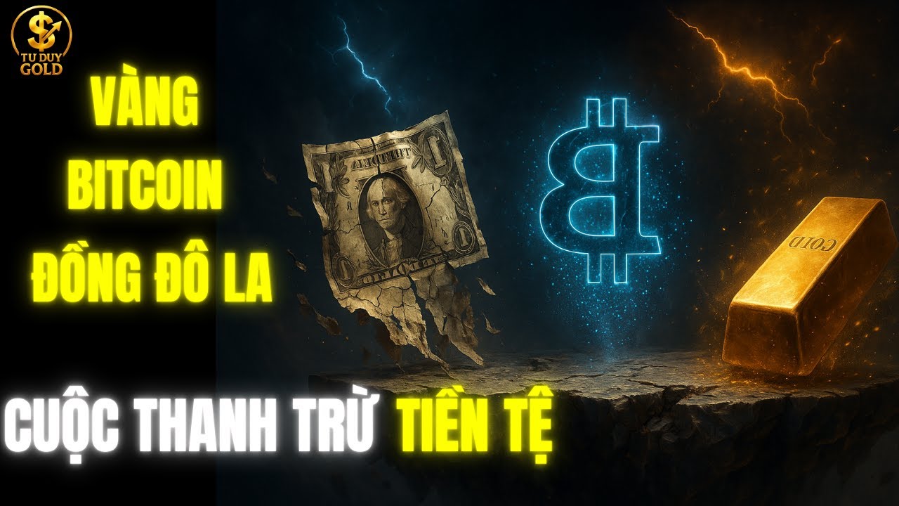 Outline Video VÀNG - BITCOIN - ĐỒNG ĐÔ LA: AI SẼ LÀ NGƯỜI SỐNG SÓT TRONG CUỘC THANH TRỪ TIỀN TỆ