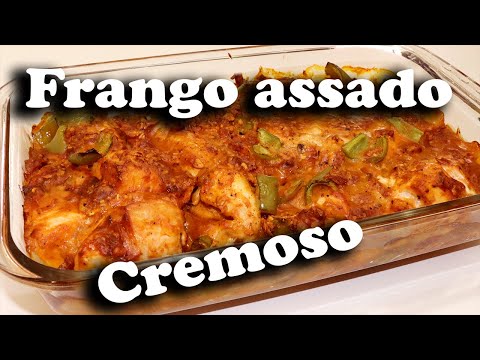 Vídeo: Como Fazer Frango Assado Cremoso