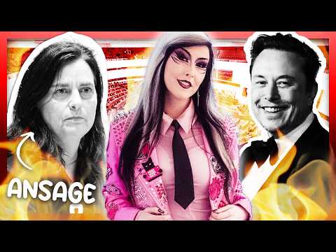 SHE'S MAKEING A MESSAGE TO ELON MUSK?!