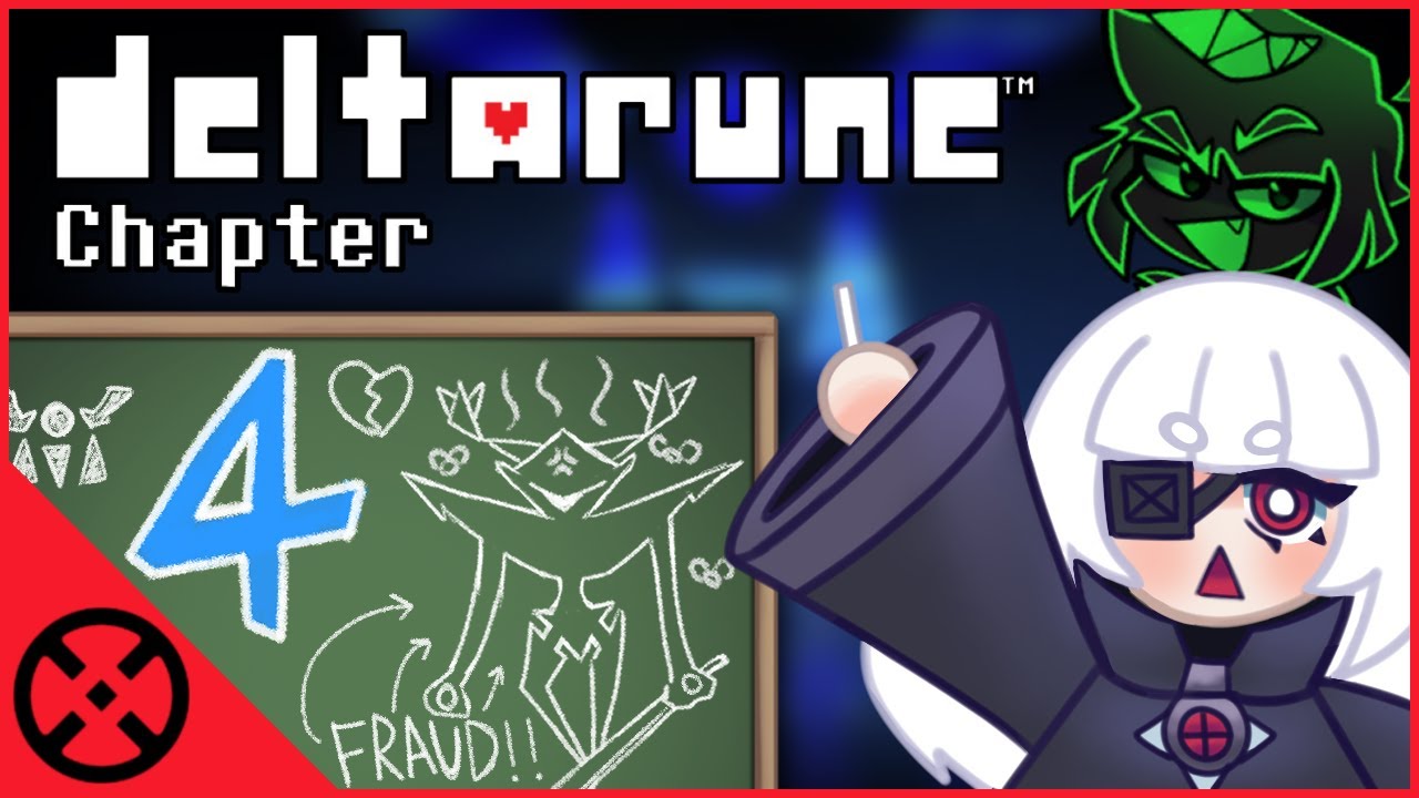 DELTARUNE CHAPTER 4 blind rune playthrough | w/Phisnom & surprise guest Kwite