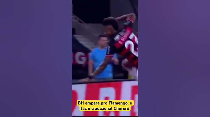 Bruno Henrique empata para o Flamengo, e faz o tradicional chororô contra o Botafogo