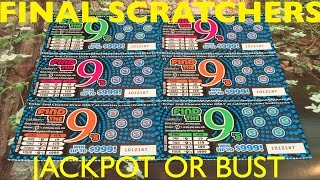 Jackpot or bust! this is it! find the 9s $1 california lottery
scratcher - group buy final?