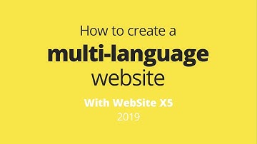 How to create a multi-language Website [ENG / ITA / GER / ES SUB]