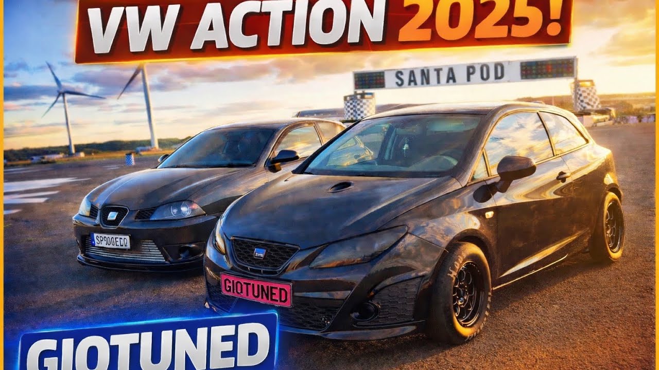 Vw Action 2025 Santa pod ! With Drag Ibiza 6j 🔥