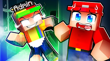 Using ADMIN COMMANDS to SCARE MY DADDY In Minecraft!