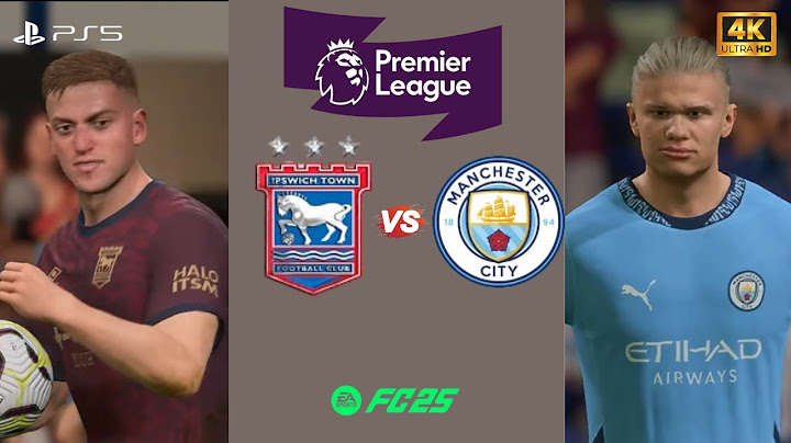 FC 25 - Ipswich Town vs Manchester City | Show de Haaland! | Premier League 24/25 | Gameplay PS5 4K