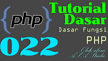 PHP Dasar Video Tutorial 022  Echo dan Print