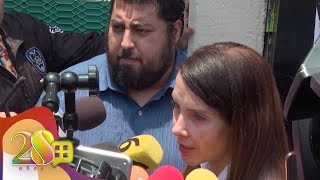 Aurea Zapata no quiso hablar tras vinculación a proceso de Patricio 'N' | Ventaneando