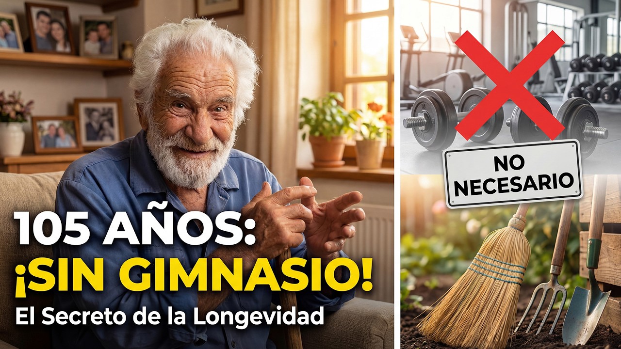 Nunca Fui al Gimnasio y Tengo 105 Años | Todos Mis Amigos que Iban Están Muertos