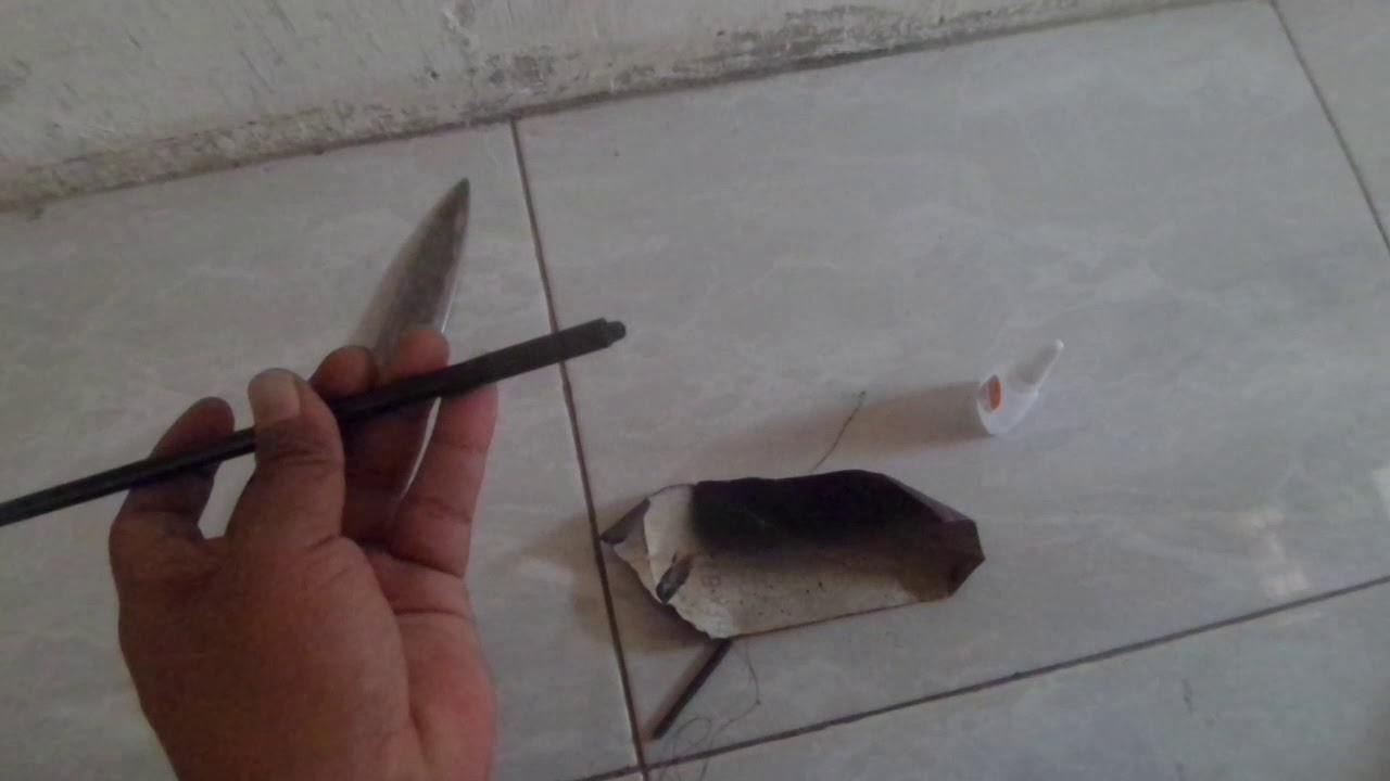 Cara memperbaiki joran yang patah 