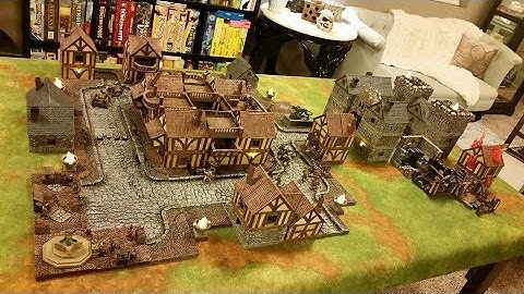 Dwarven Forge City Kickstarter Rewards Build