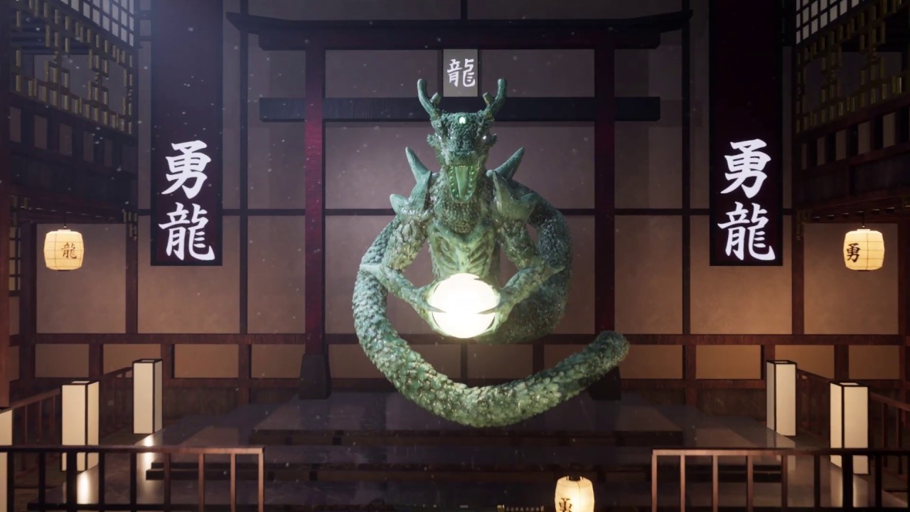 Jade Dragon Temple (Unreal Engine 4)