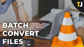 how to batch convert media files in vlc