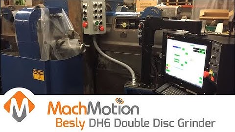 Besly DH6 Double Disc Grinder