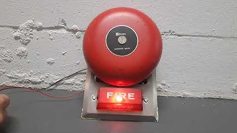 Simplex 4050-80+2901-9361 Single Stroke Bell Light