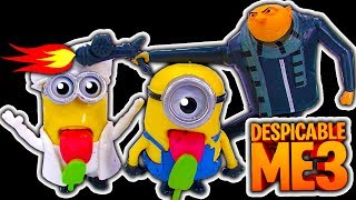 Despicable Me 3 Dark Side Knock Off Toys Minions Don't Like Flamethrower
