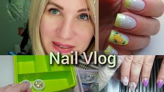 #Nail влог 38 Клиентка написала отзыв, наконец нашла удобное хранение декора, #влог мастера