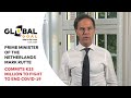 Netherlands PM Mark Rutte Commits €25 Million to End COVID-19 | Global Goal: Unite for Our Future