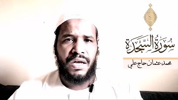 سورة السجدة || محمد عثمان حاج علي