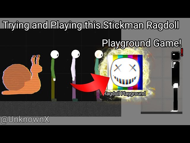 Name game: stickman ragdoll playground have fun :D#fyp