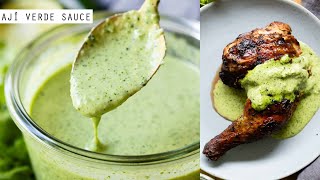 Aji Verde | Peruvian-Style Green Sauce