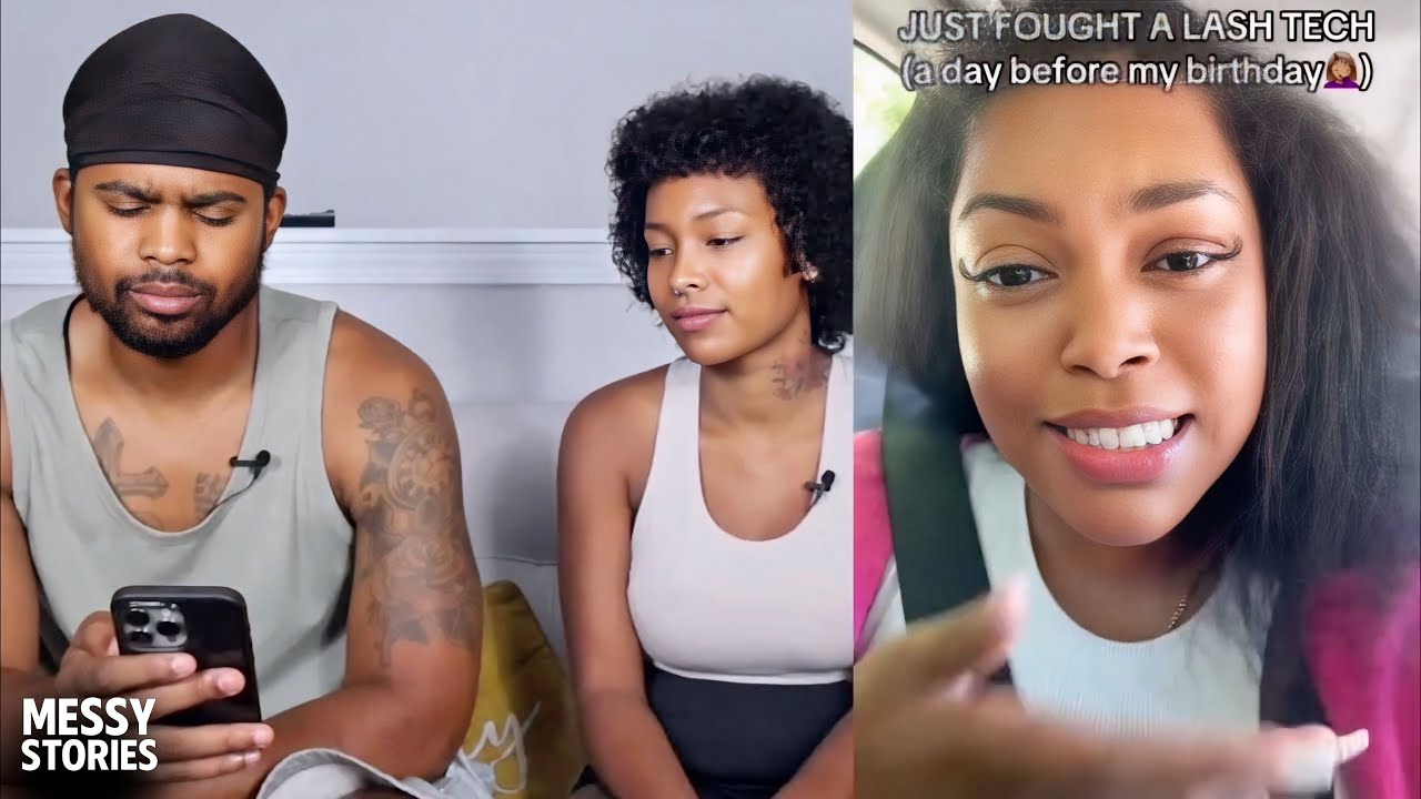Lash Tech Delivers Lashes…Then Delivers BEATS 😭🥊
