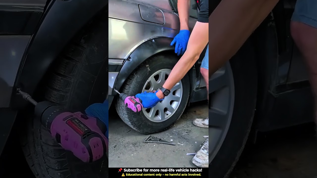 Cheap DIY Bodykit on a BMW #carrestorationproject #carmaintenance #autorepair