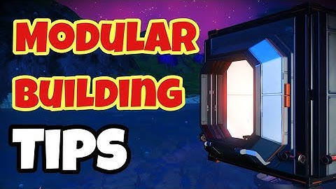 Modular building tips in no man